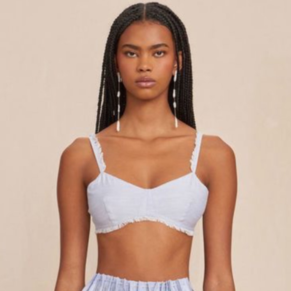NWT Cult Gaia Eza bra top sz 6